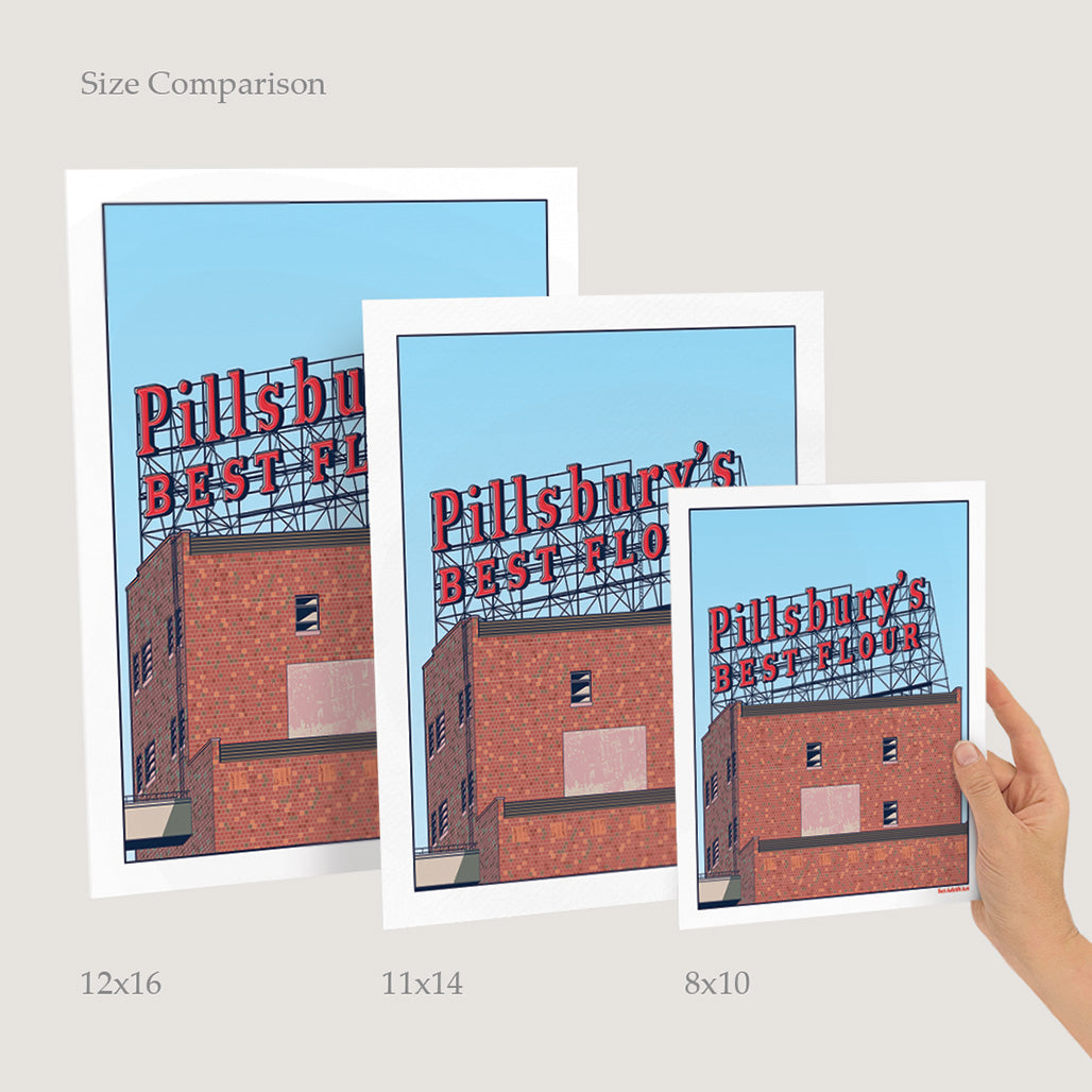 Pillsbury Flour Sign