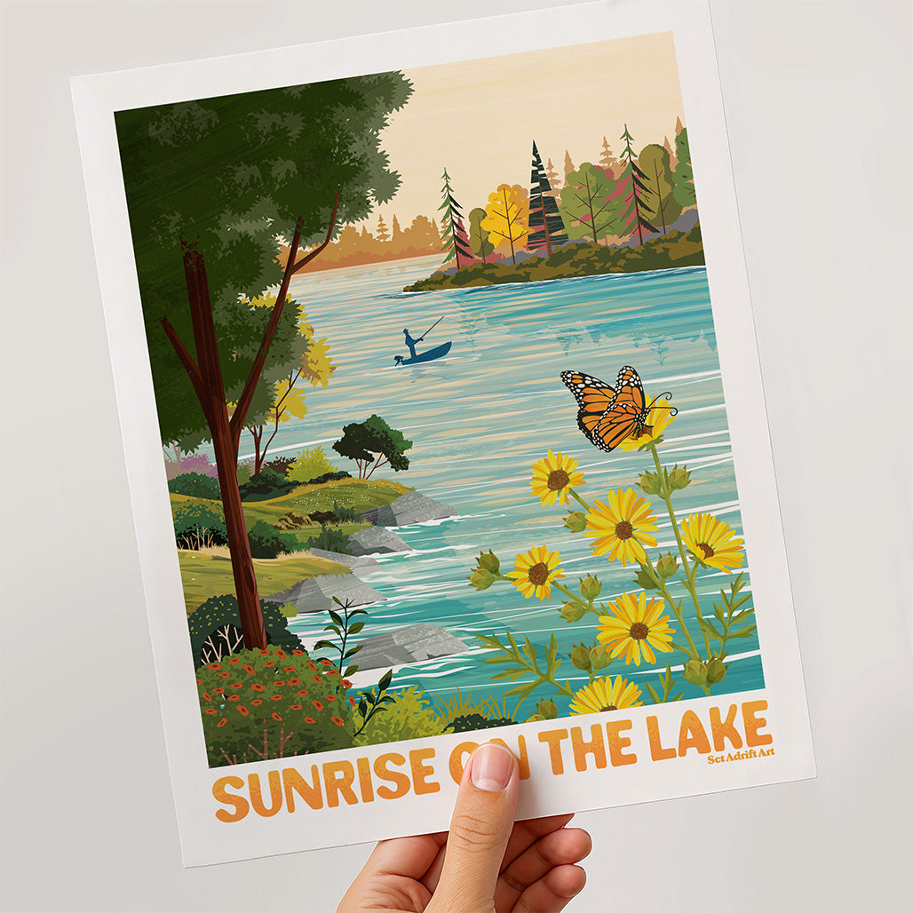 Sunrise on the Lake