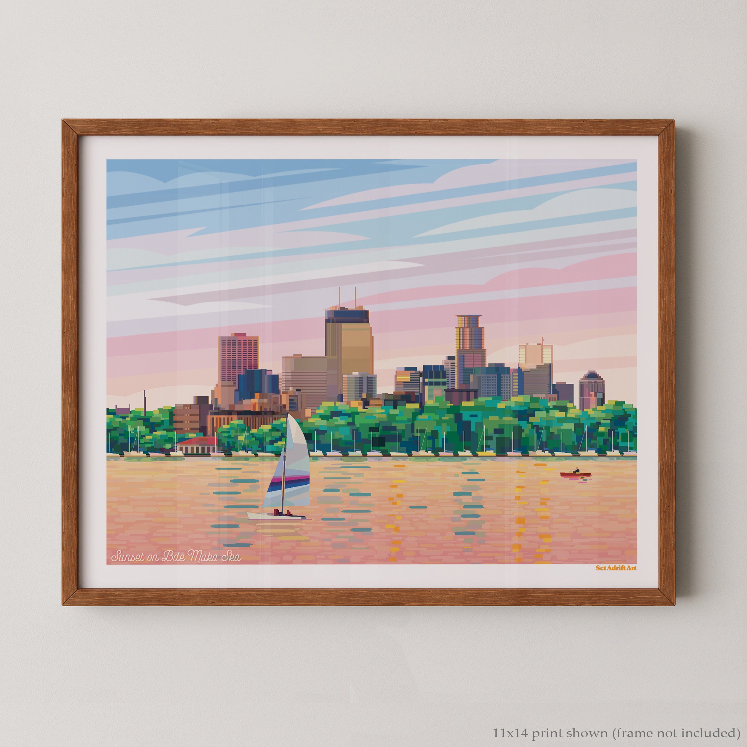 Bde Mka Ska – Set Adrift Art