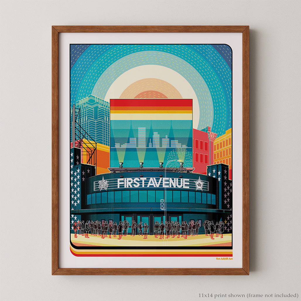 First Avenue Art Print – Set Adrift Art