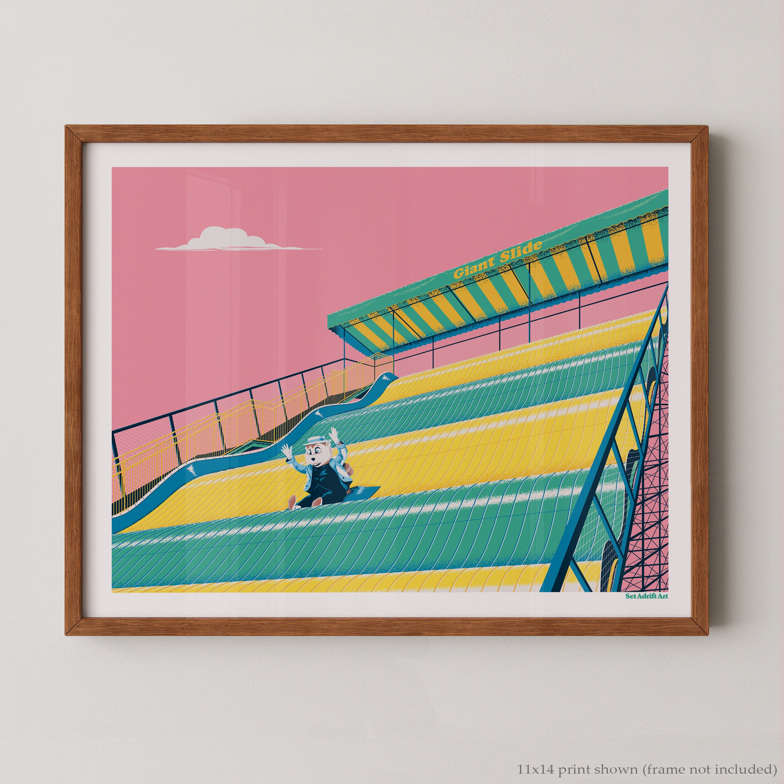 Minnesota State Fair - Giant Slide – Set Adrift Art