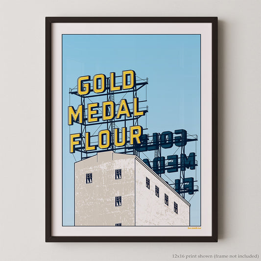 Gold Medal Flour Sign