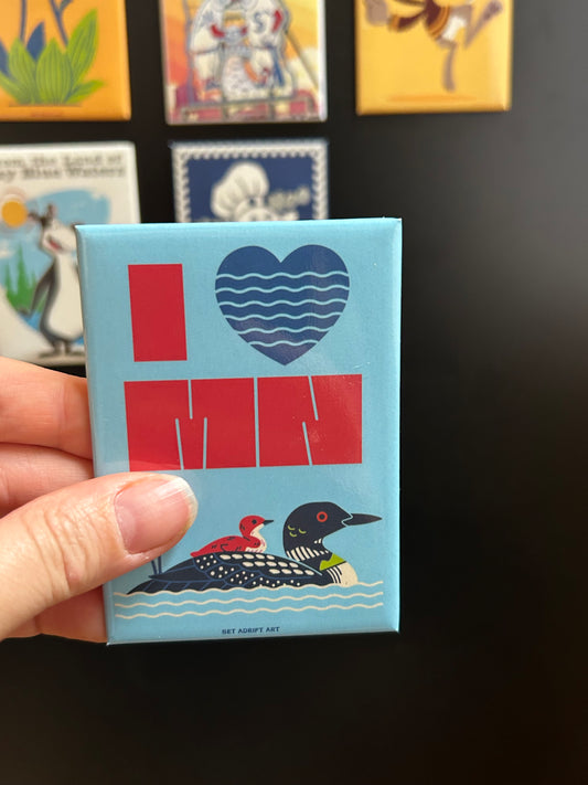 I Heart MN Magnet