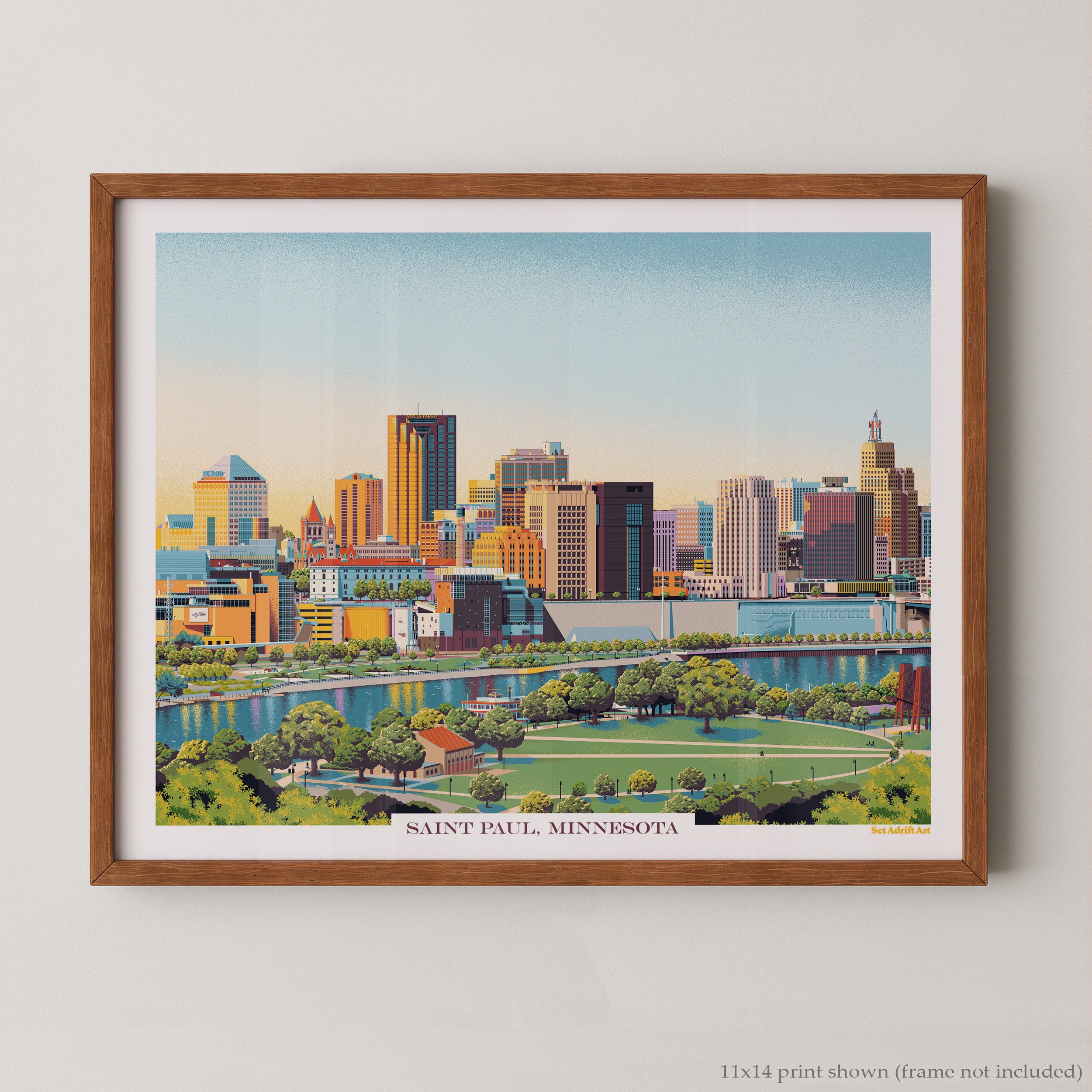 Twin Cities – Set Adrift Art