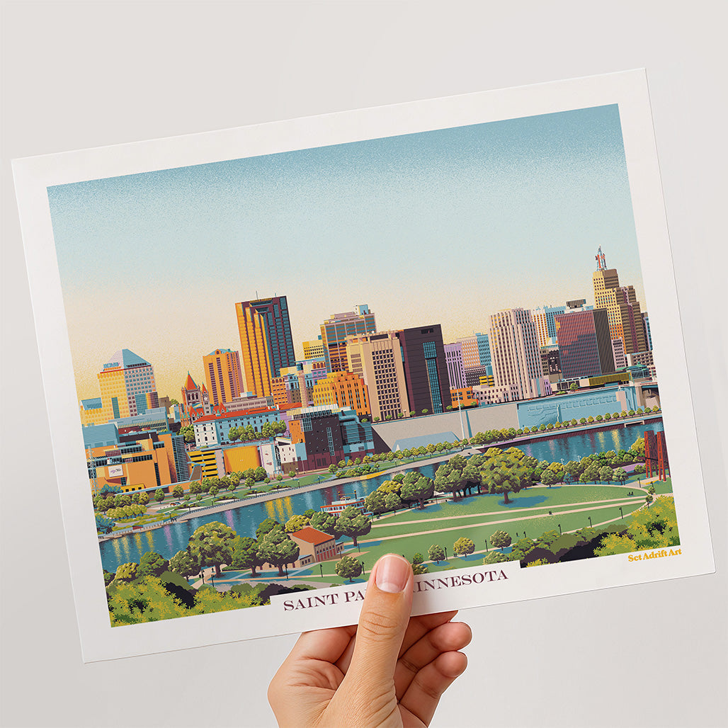 Saint Paul Skyline