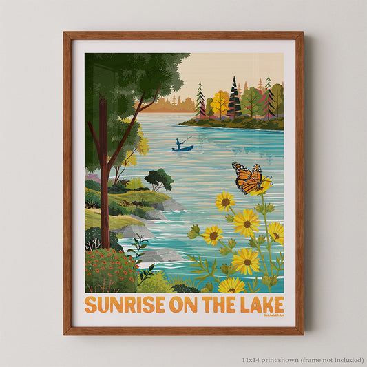 Sunrise on the Lake