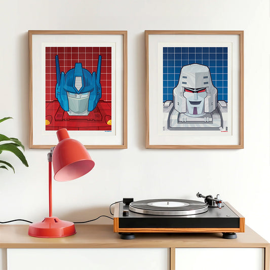 Optimus Prime and Megatron